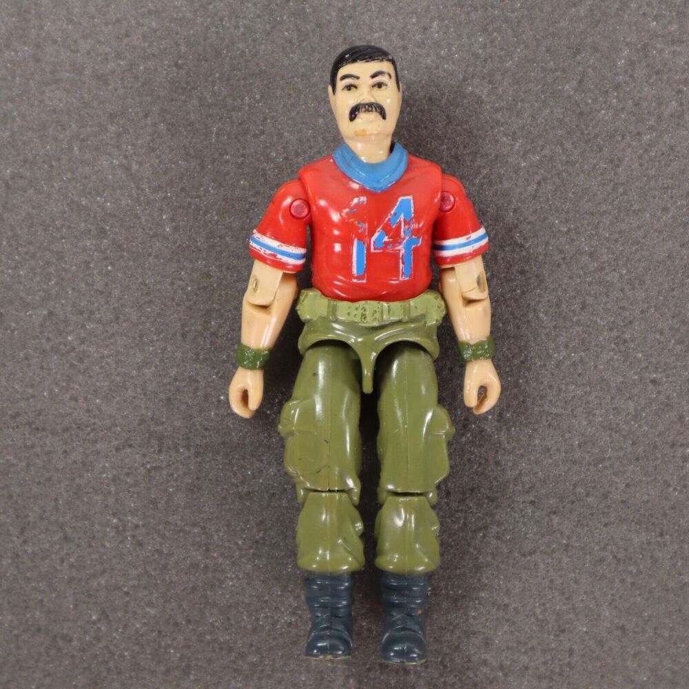 GI Joe Bazooka V1 1985 Series 4 ARAH Vintage Hasbro Action Figure (A)